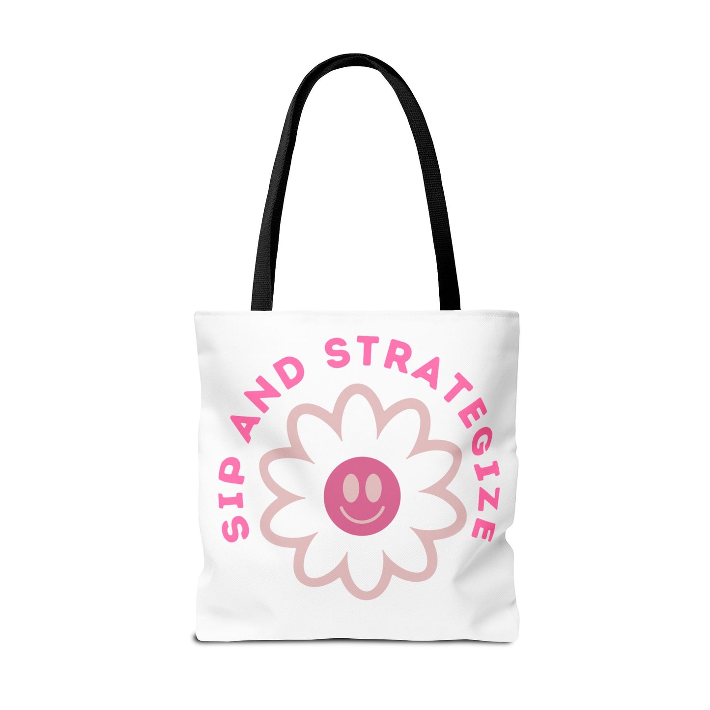 Sip & Strategize Tote Bag (AOP)