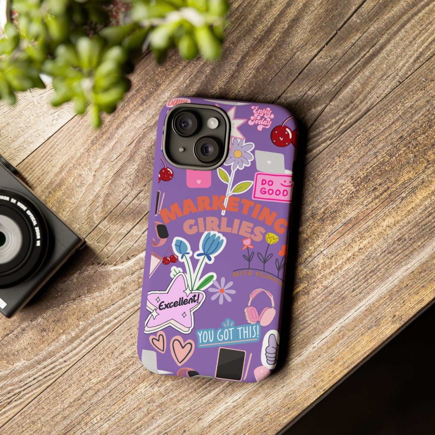 Marketing Girlies Sticker Phone Case