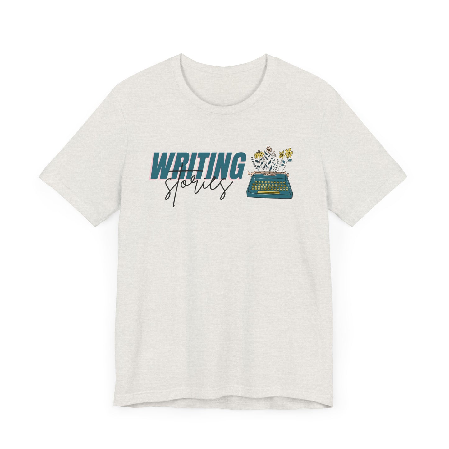 Writing Stories Unisex Jersey Short Sleeve Tee