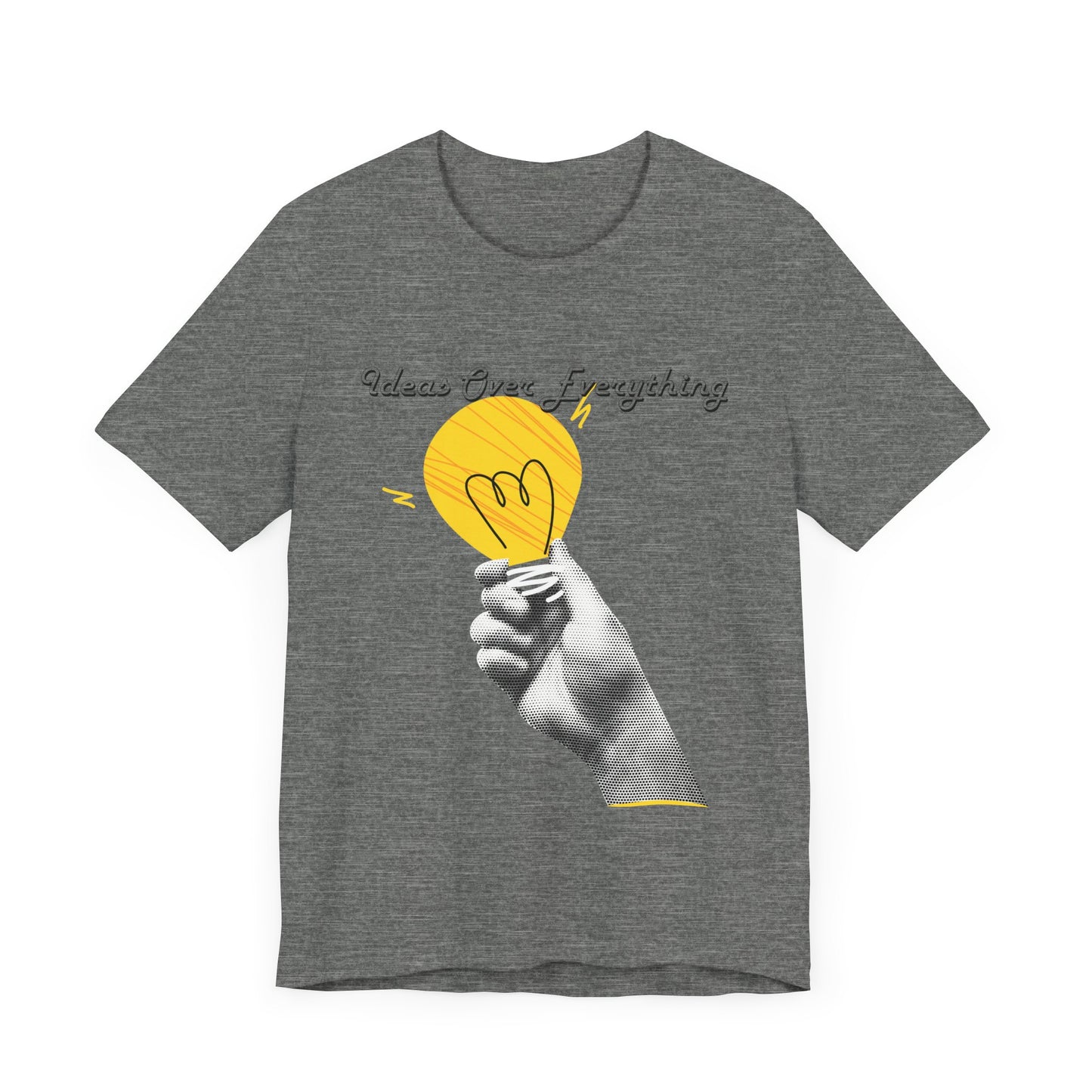 Ideas Over Everything Unisex Jersey Short Sleeve Tee