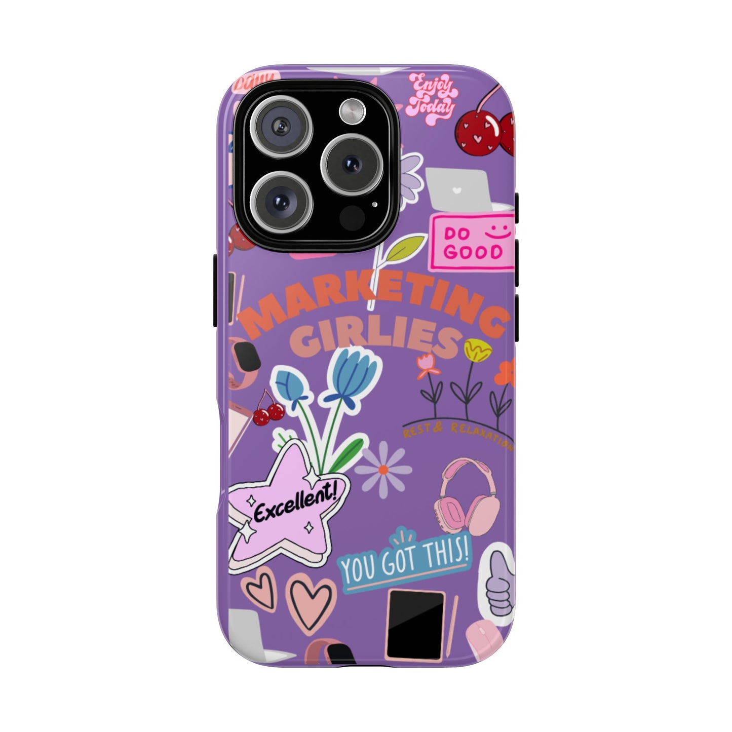 Marketing Girlies Sticker Phone Case