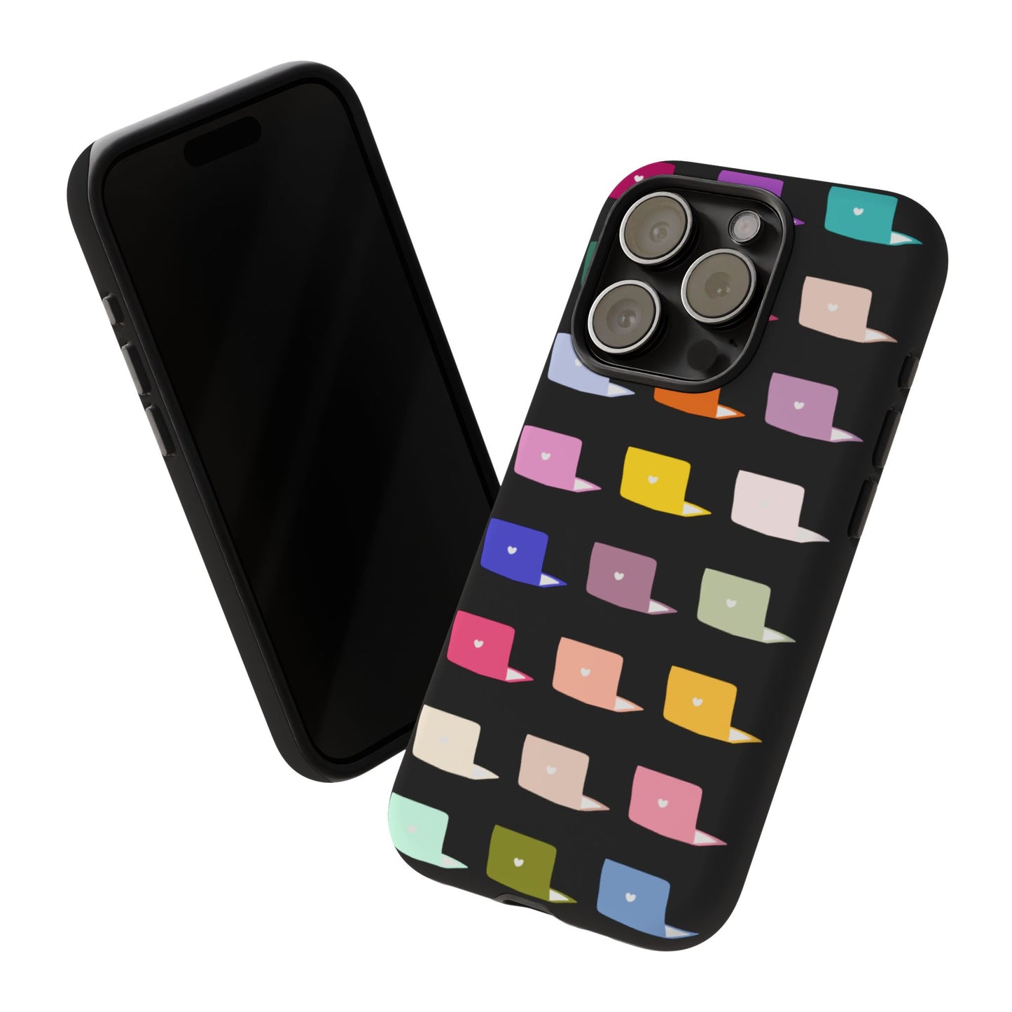 Colorful Laptop Icons Phone Case