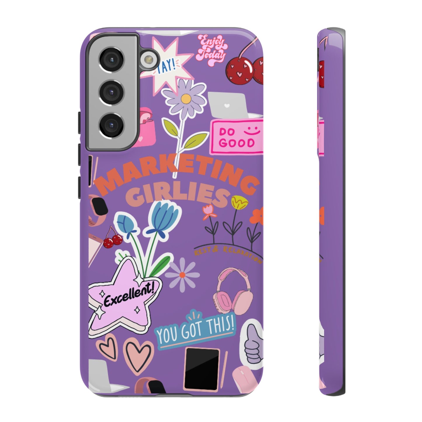 Marketing Girlies Sticker Phone Case