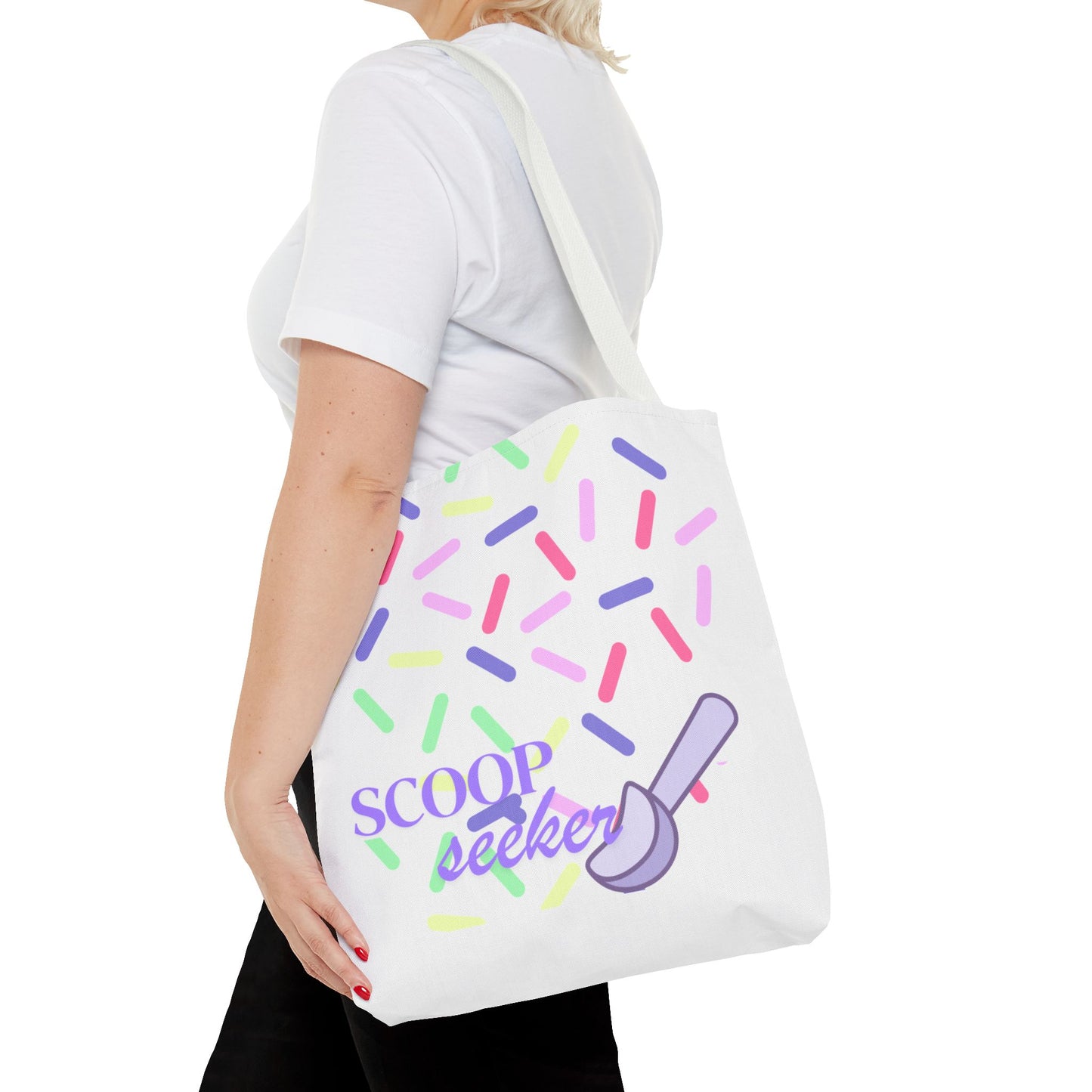 Scoop Seeker Tote Bag (AOP)