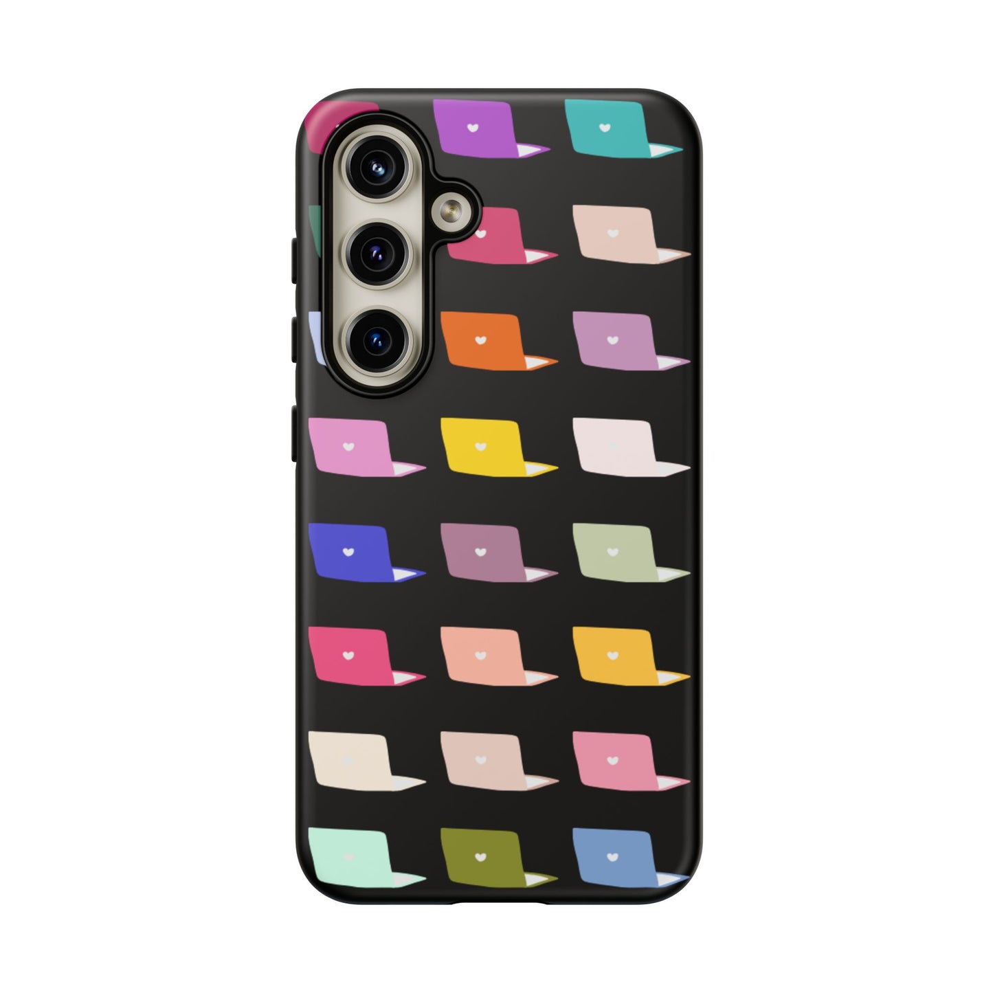 Colorful Laptop Icons Phone Case