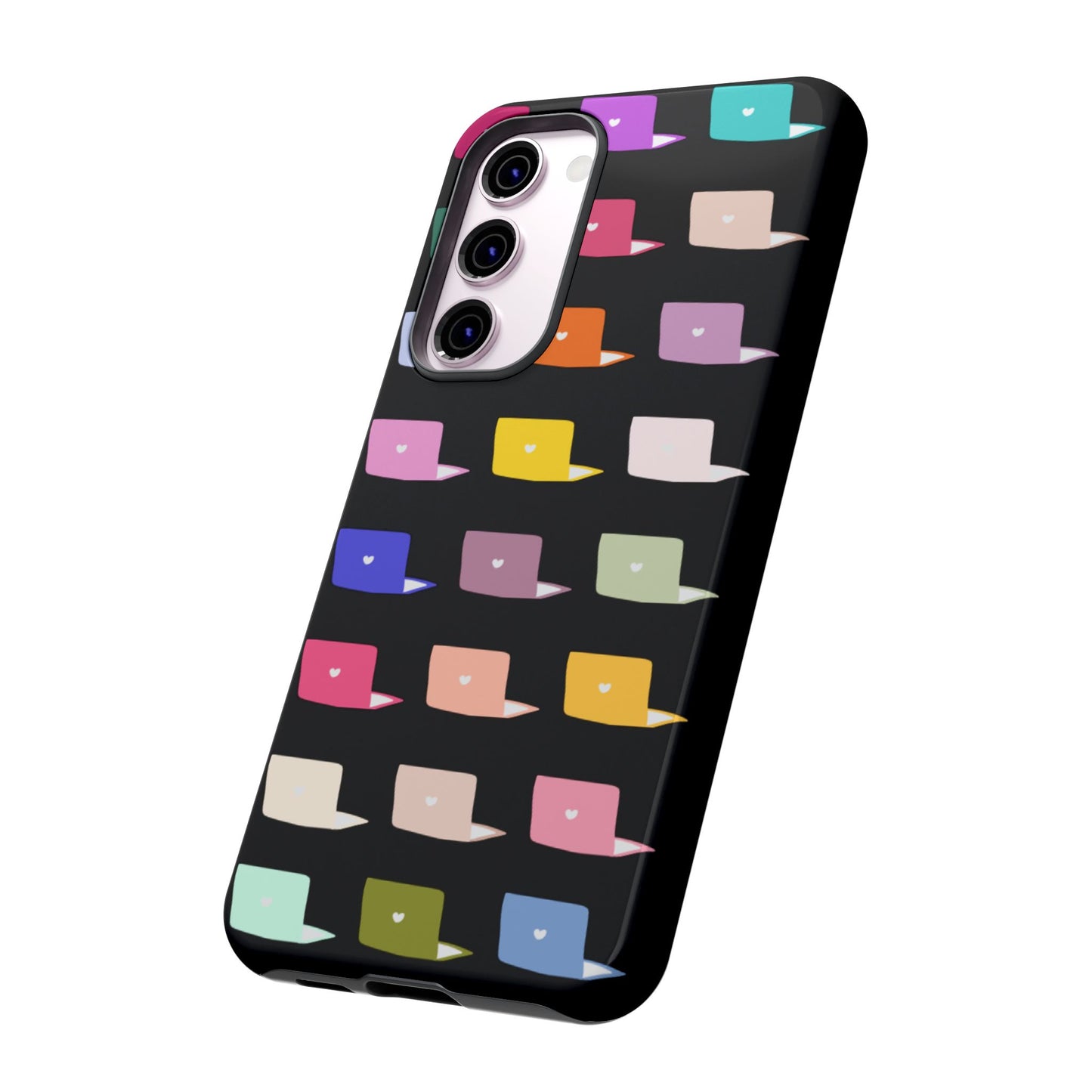 Colorful Laptop Icons Phone Case