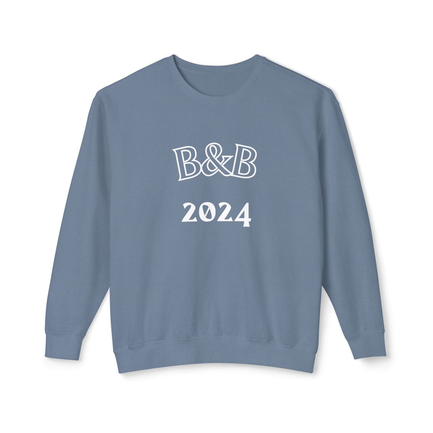 B&B 2024 Unisex Lightweight Crewneck Sweatshirt