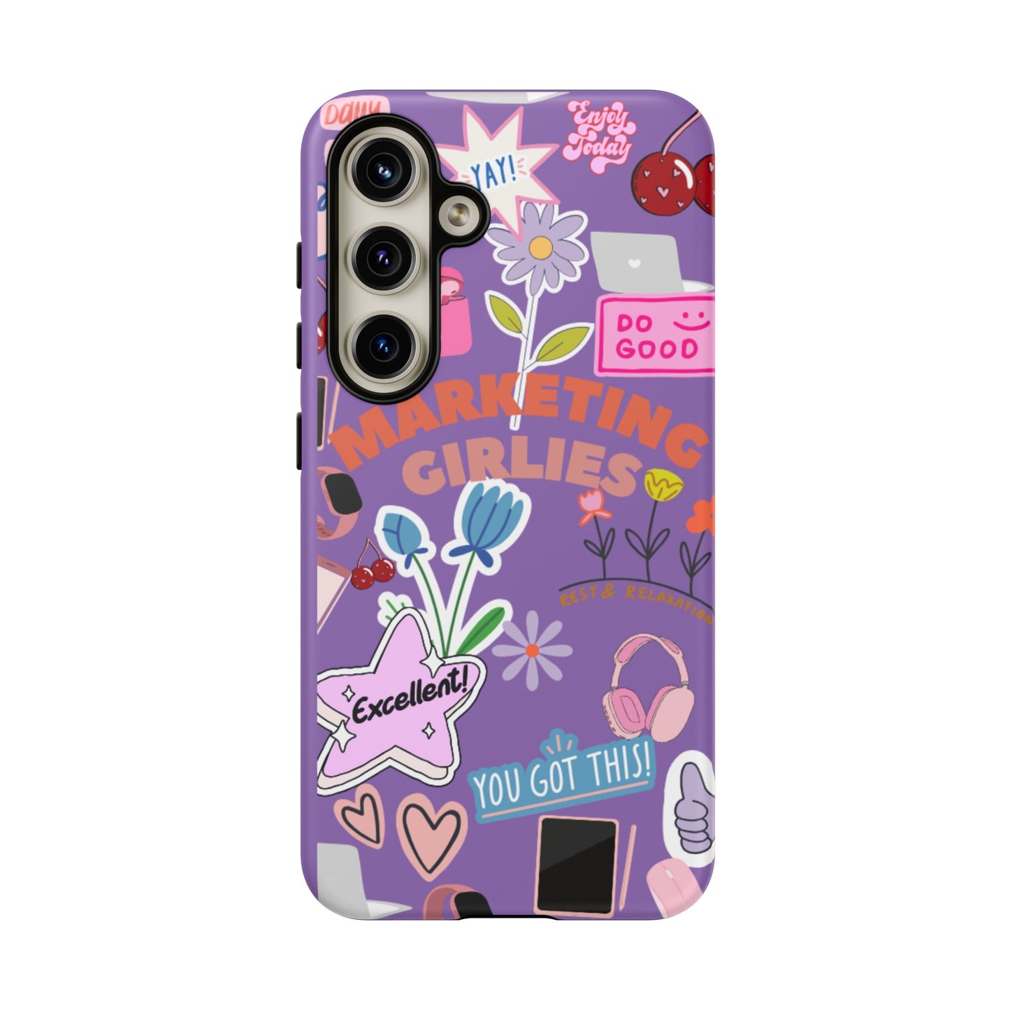 Marketing Girlies Sticker Phone Case