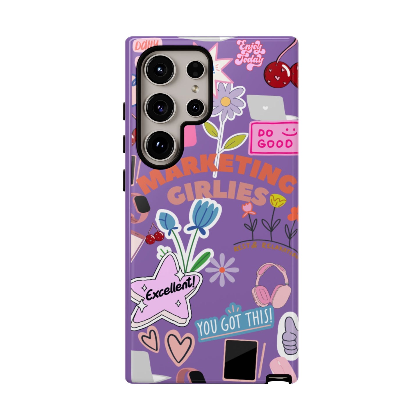 Marketing Girlies Sticker Phone Case