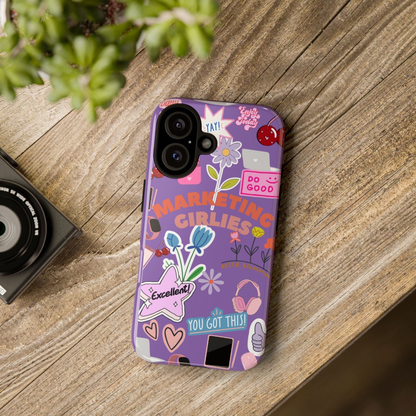 Marketing Girlies Sticker Phone Case