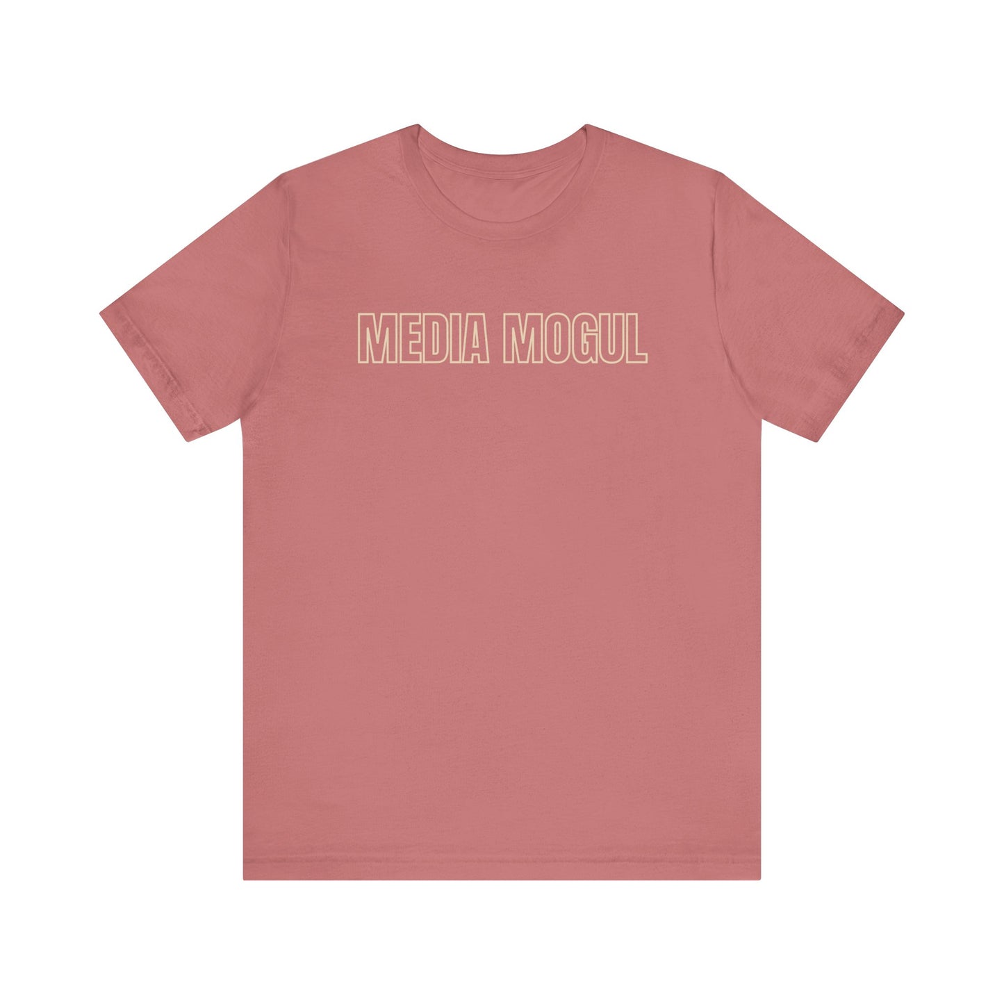 Media Mogul Jersey Short Sleeve Tee