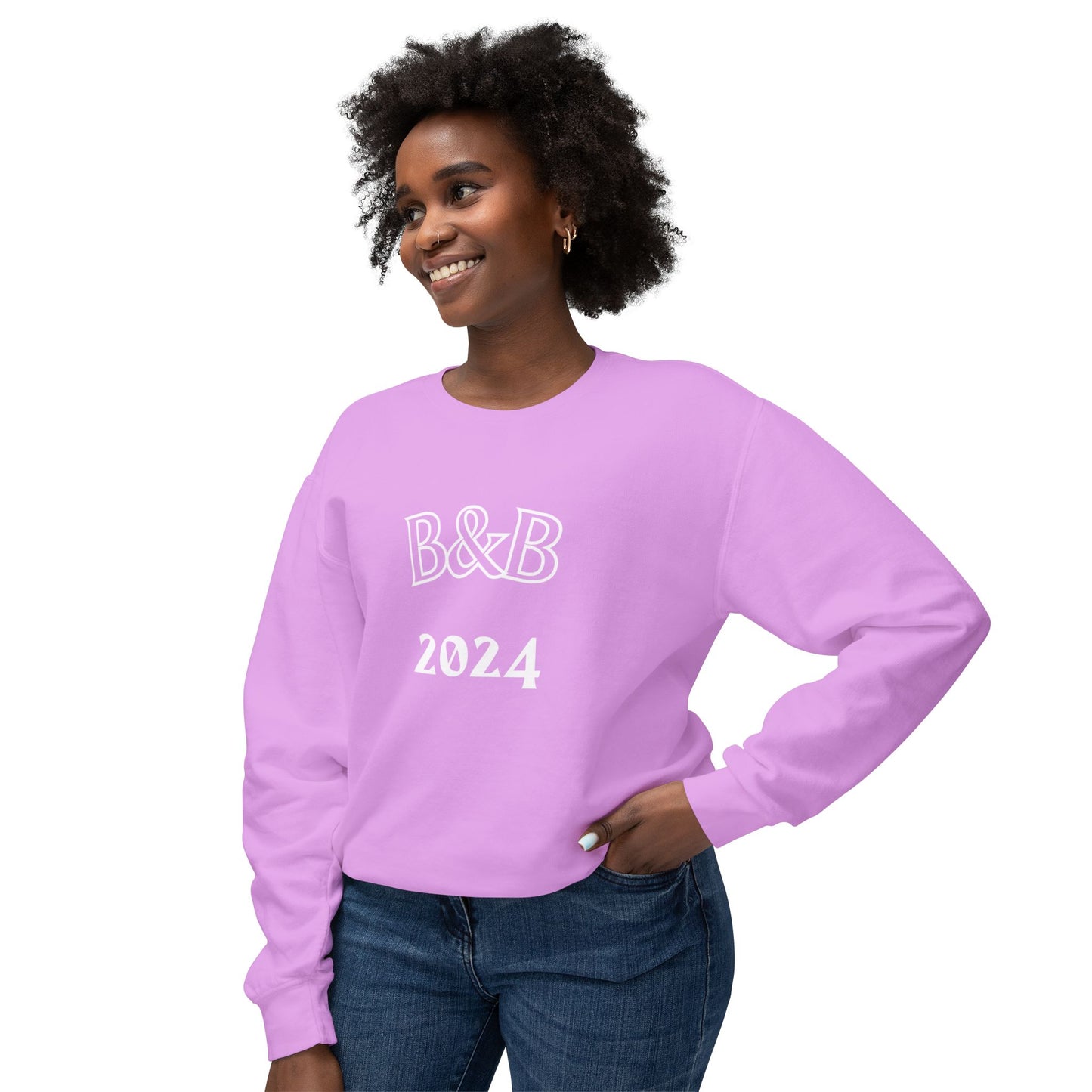 B&B 2024 Unisex Lightweight Crewneck Sweatshirt