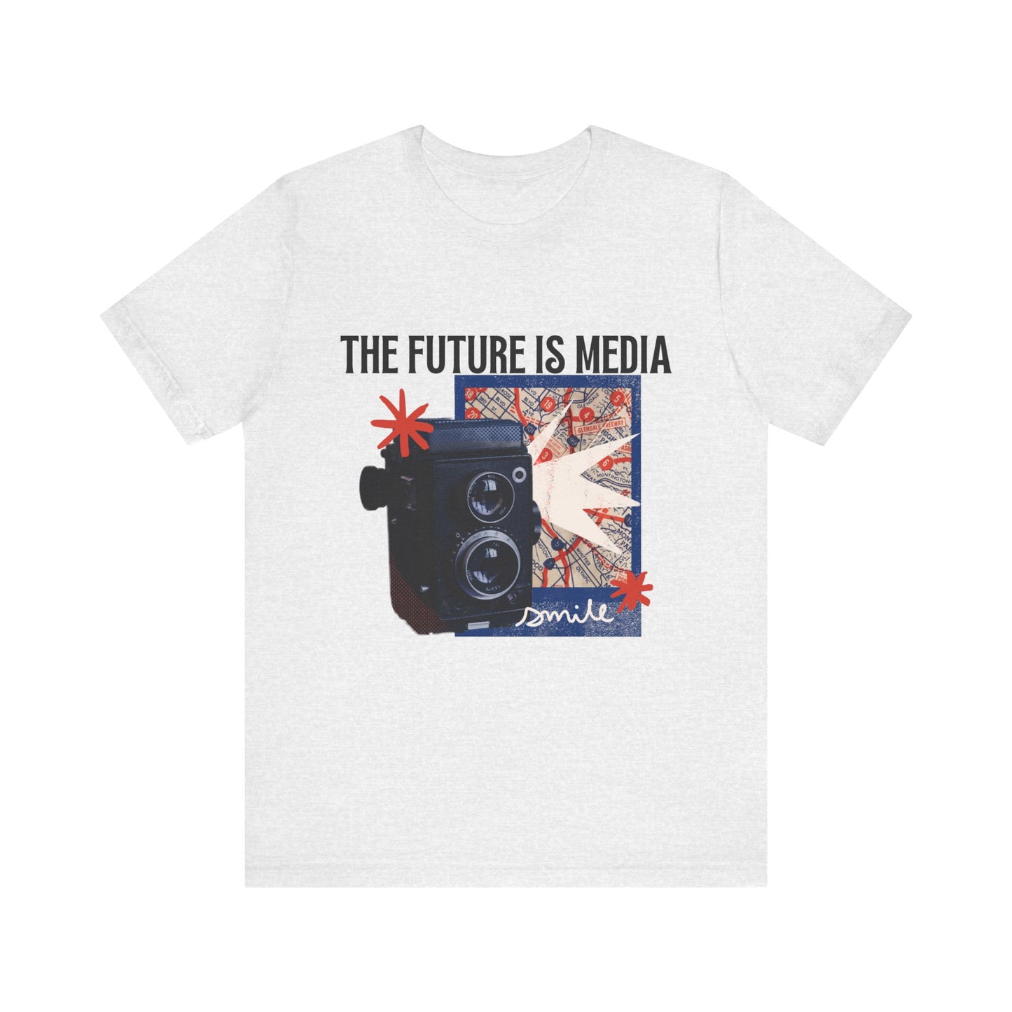 The Future is Media Unisex Jersey Short Sleeve Tee