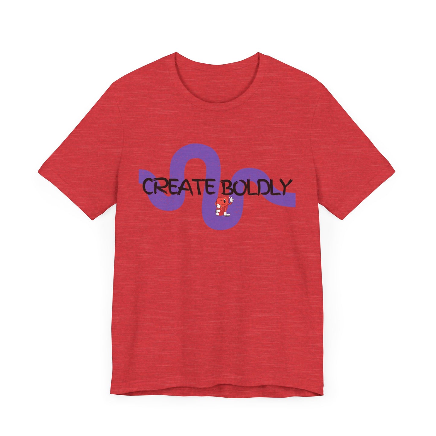 Create Boldly Unisex Jersey Short Sleeve Tee