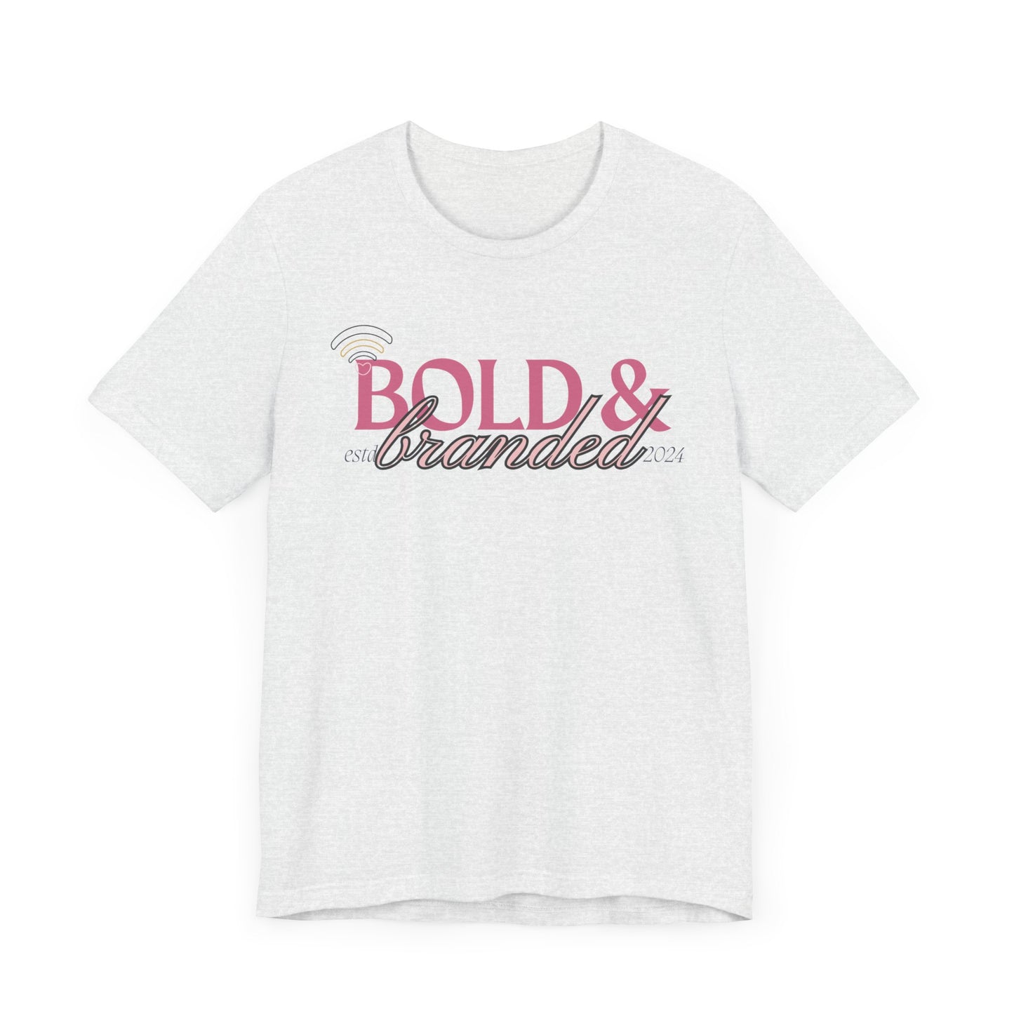 Bold & Branded Unisex Jersey Short Sleeve Tee