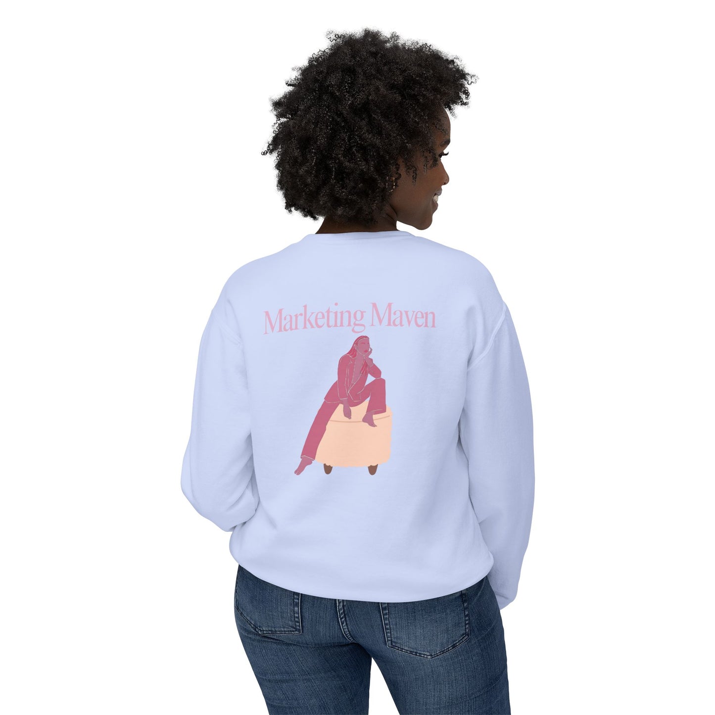 Marketing Maven Lightweight Crewneck Sweatshirt