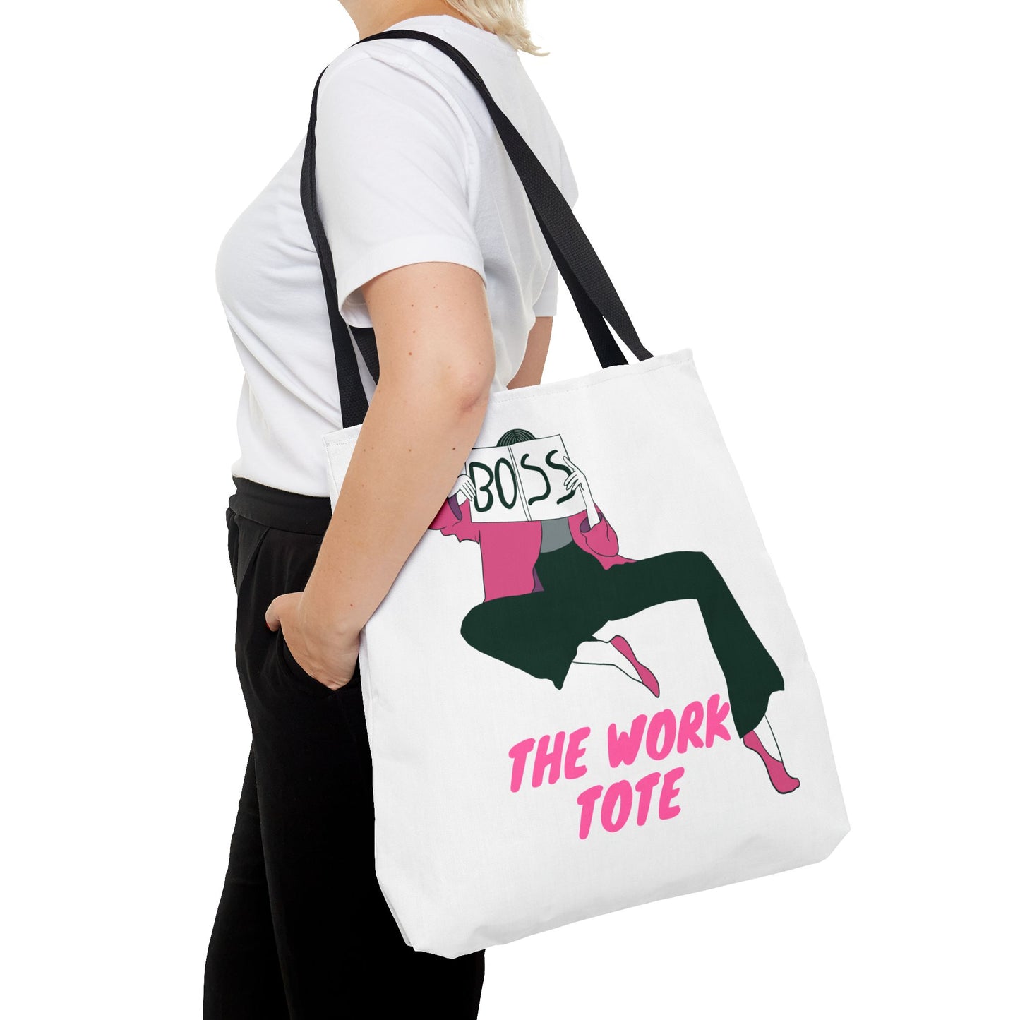 The Work Tote Tote Bag (AOP)