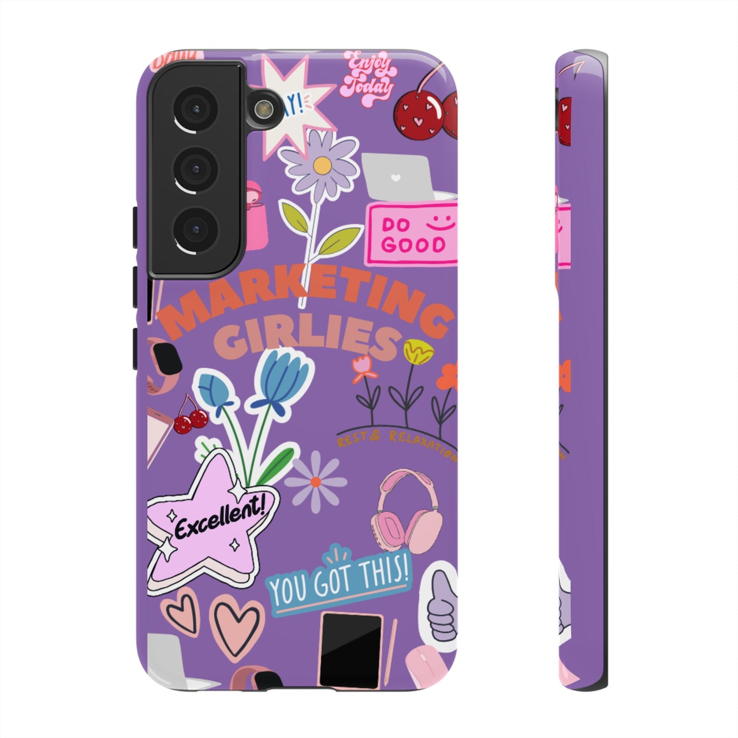 Marketing Girlies Sticker Phone Case