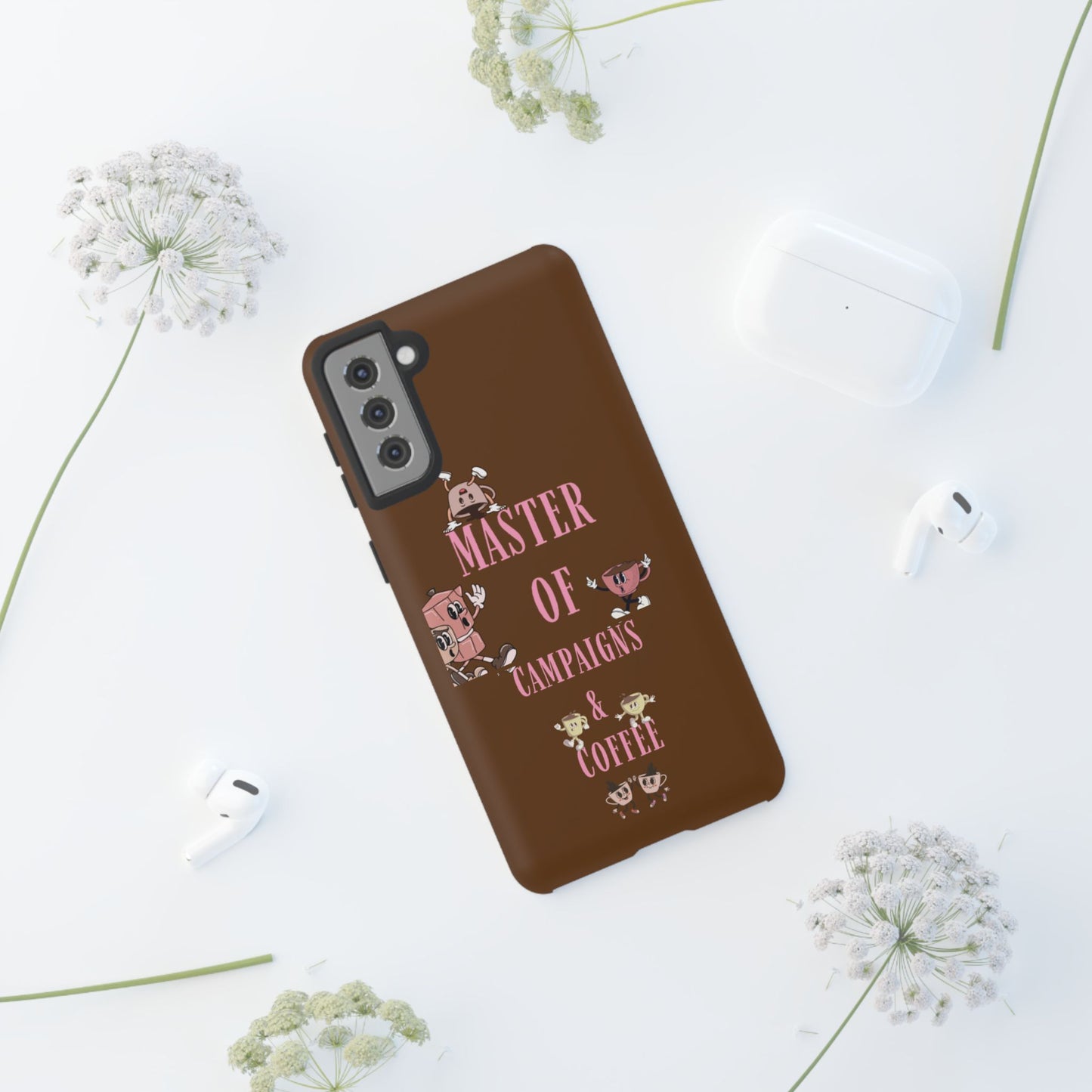 Master of Campaigns & Coffee Phone Case