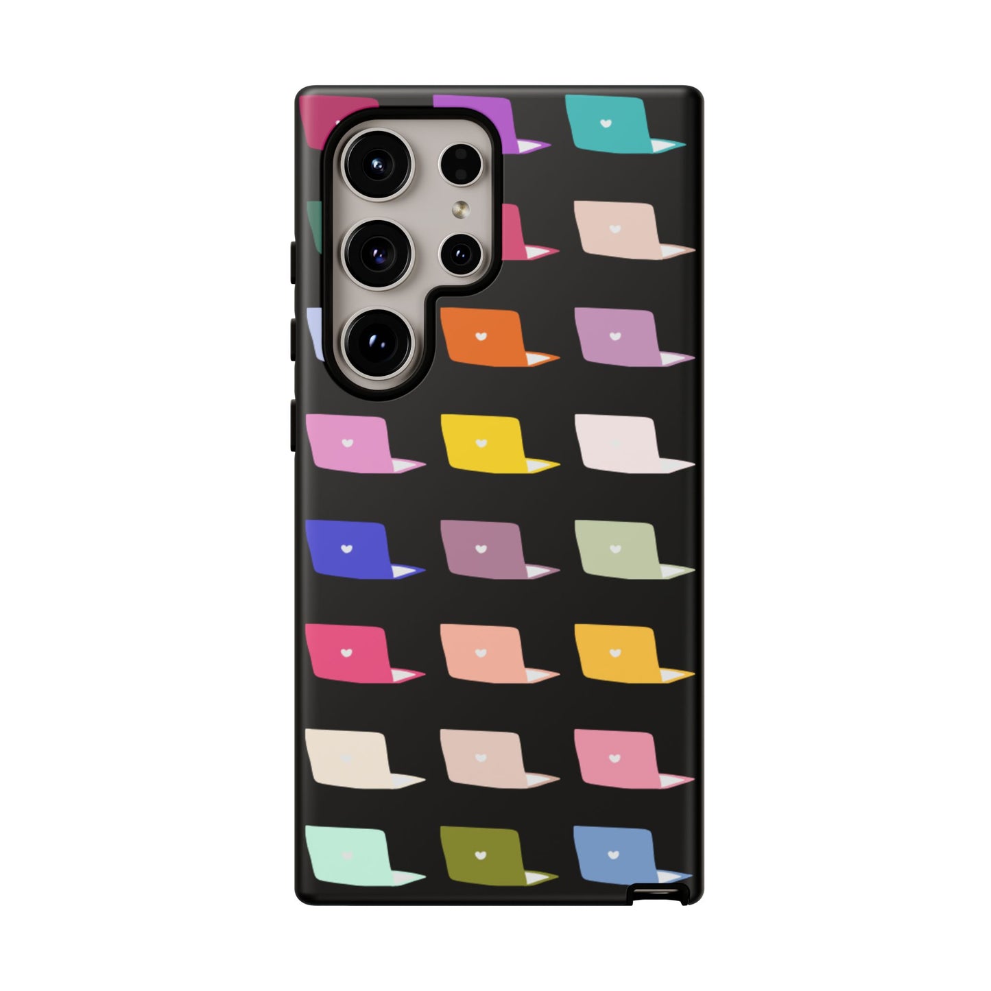 Colorful Laptop Icons Phone Case