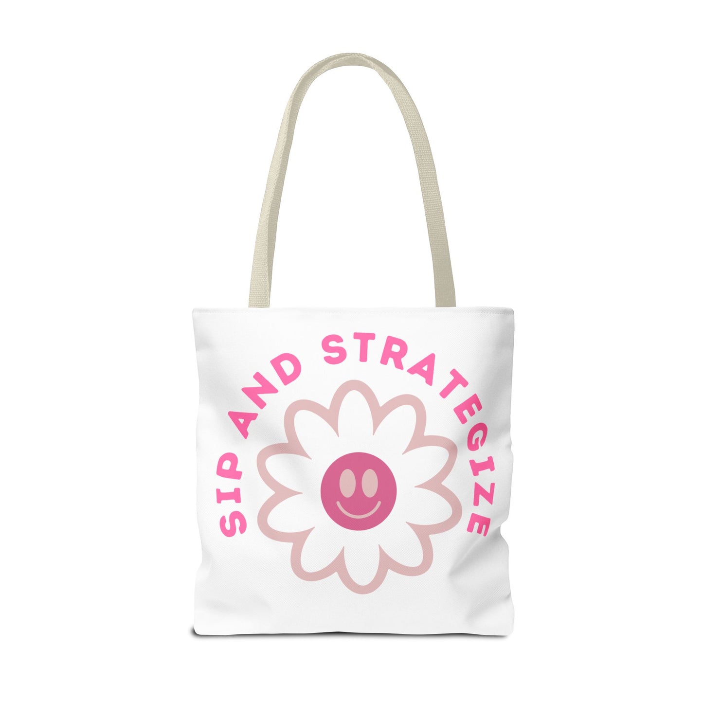 Sip & Strategize Tote Bag (AOP)