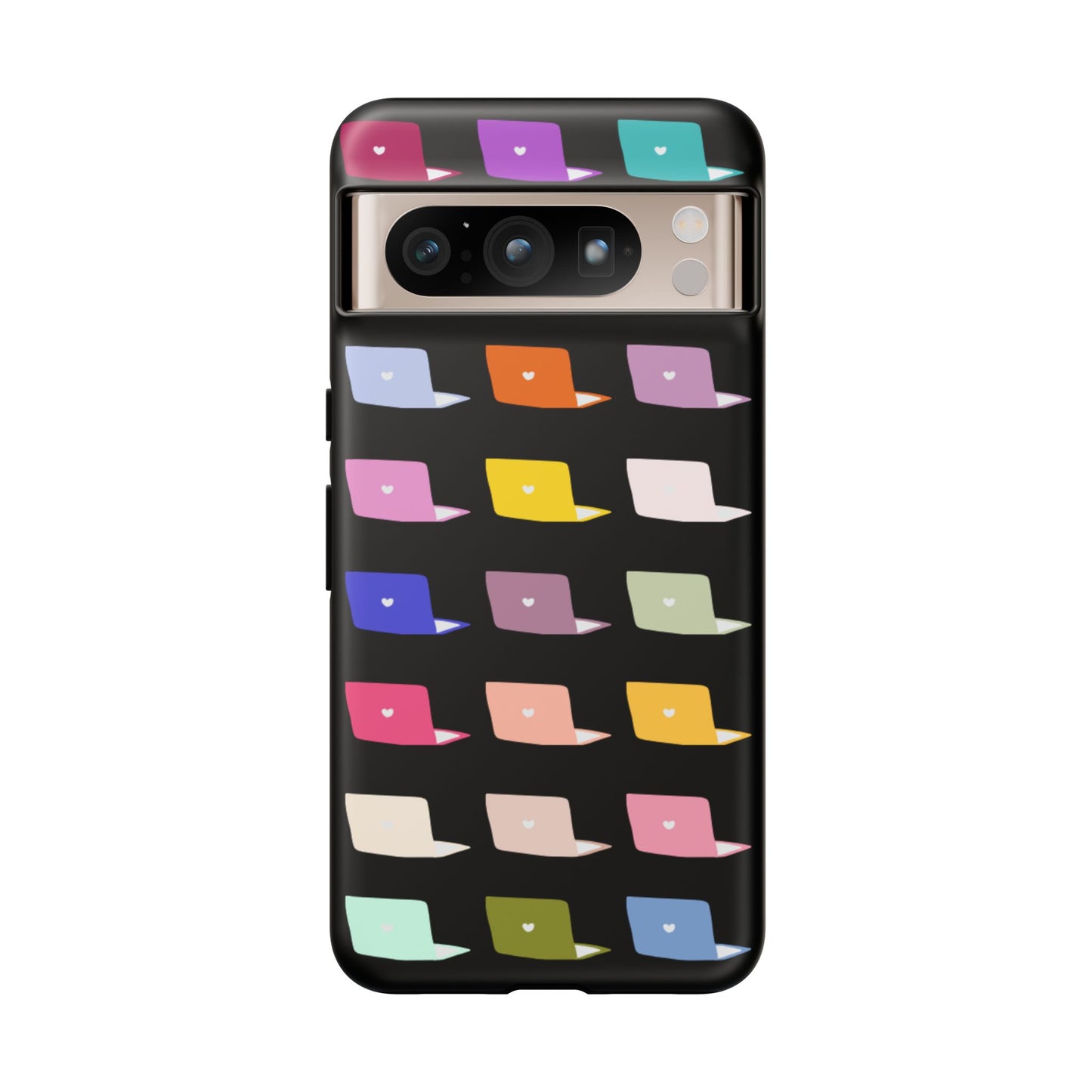 Colorful Laptop Icons Phone Case