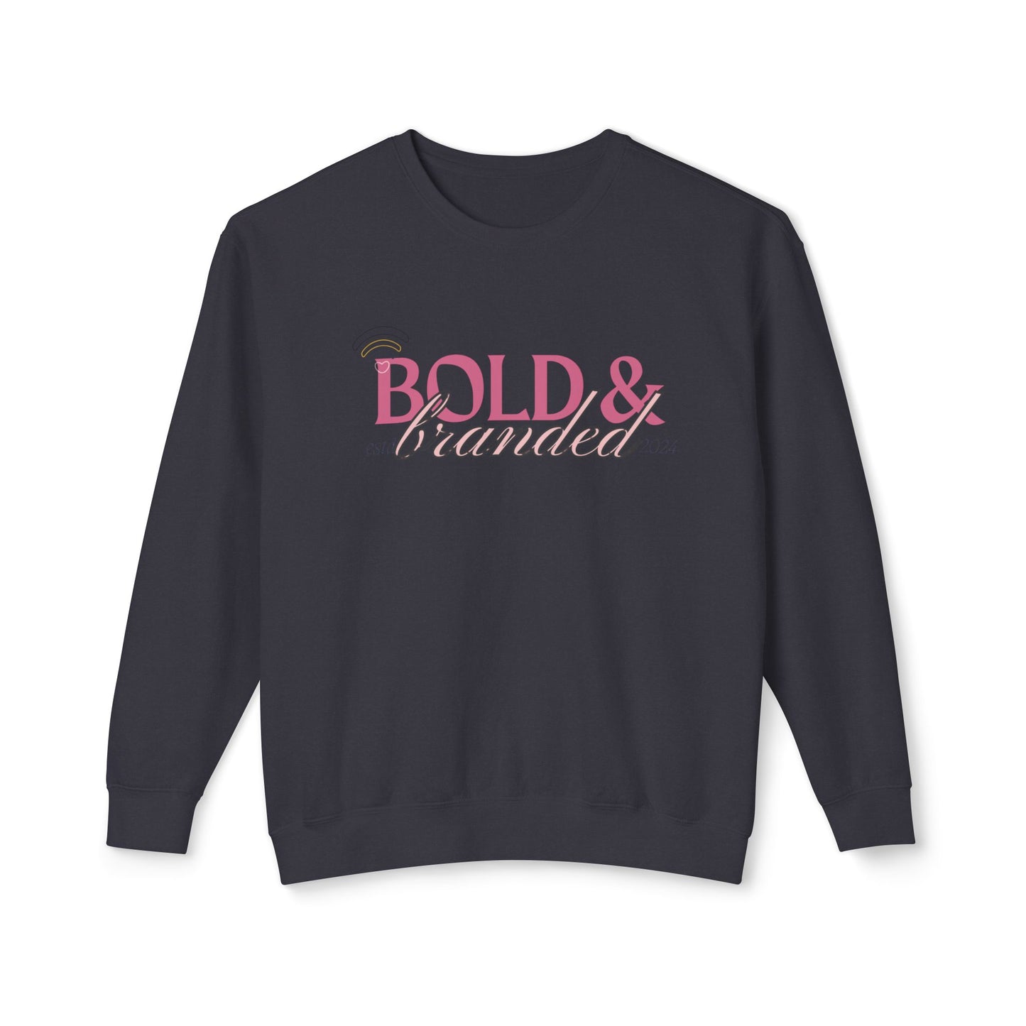 Bold & Branded Crewneck Lightweight Crewneck Sweatshirt