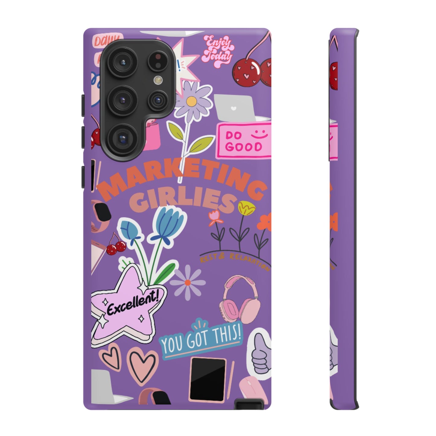 Marketing Girlies Sticker Phone Case