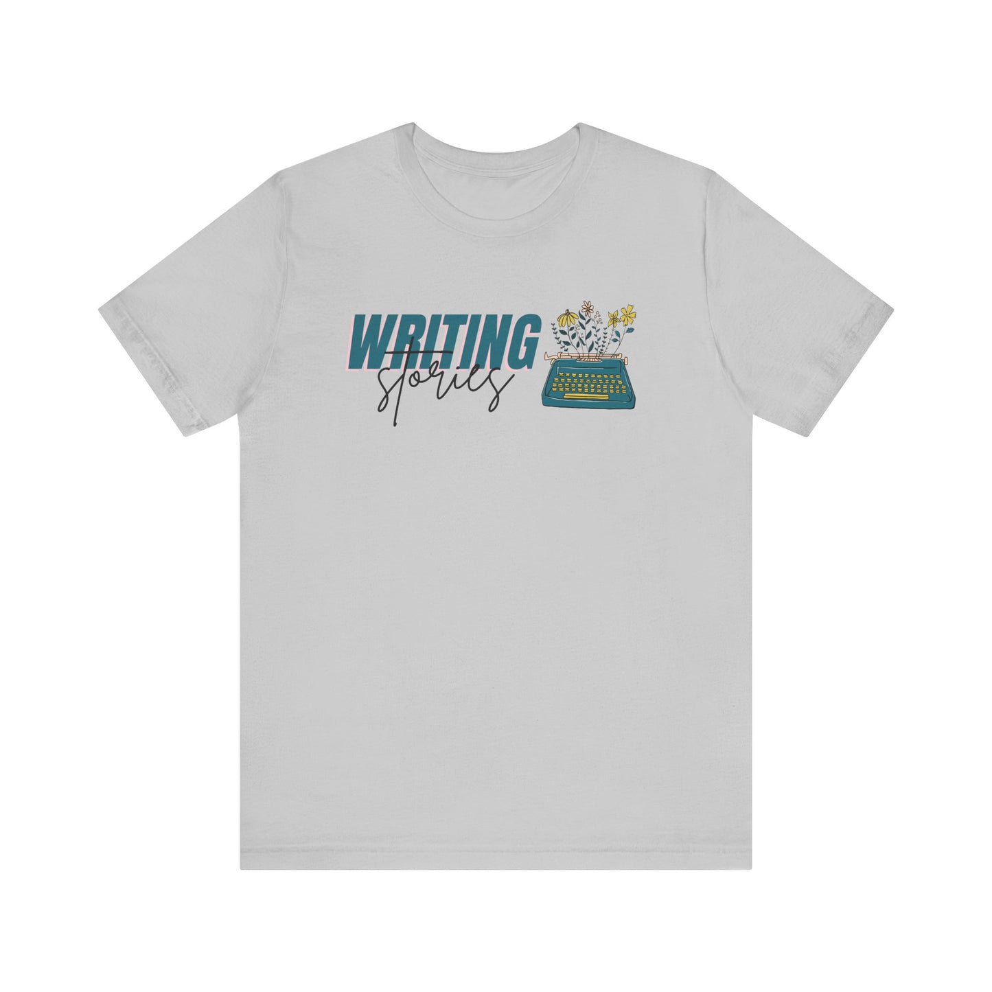 Writing Stories Unisex Jersey Short Sleeve Tee