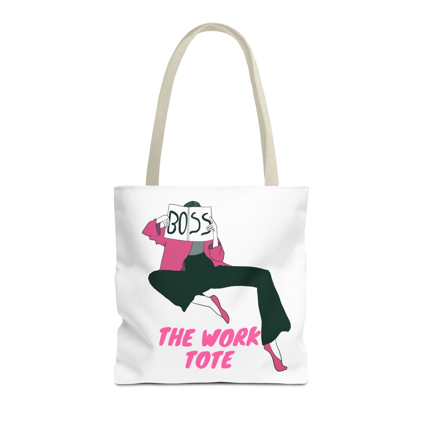 The Work Tote Tote Bag (AOP)