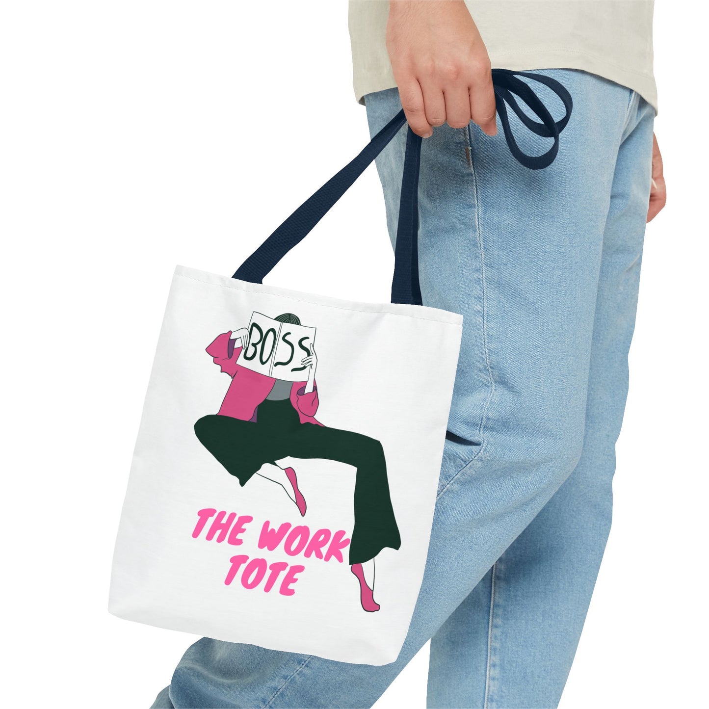 The Work Tote Tote Bag (AOP)