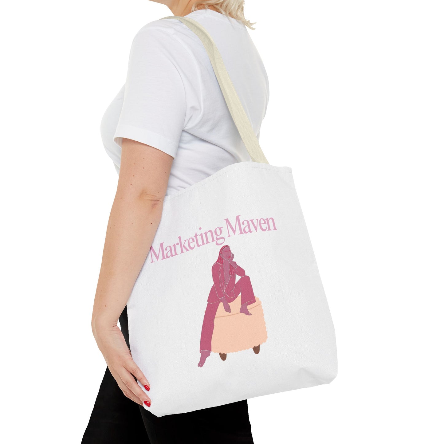 Marketing Maven Tote Bag (AOP)