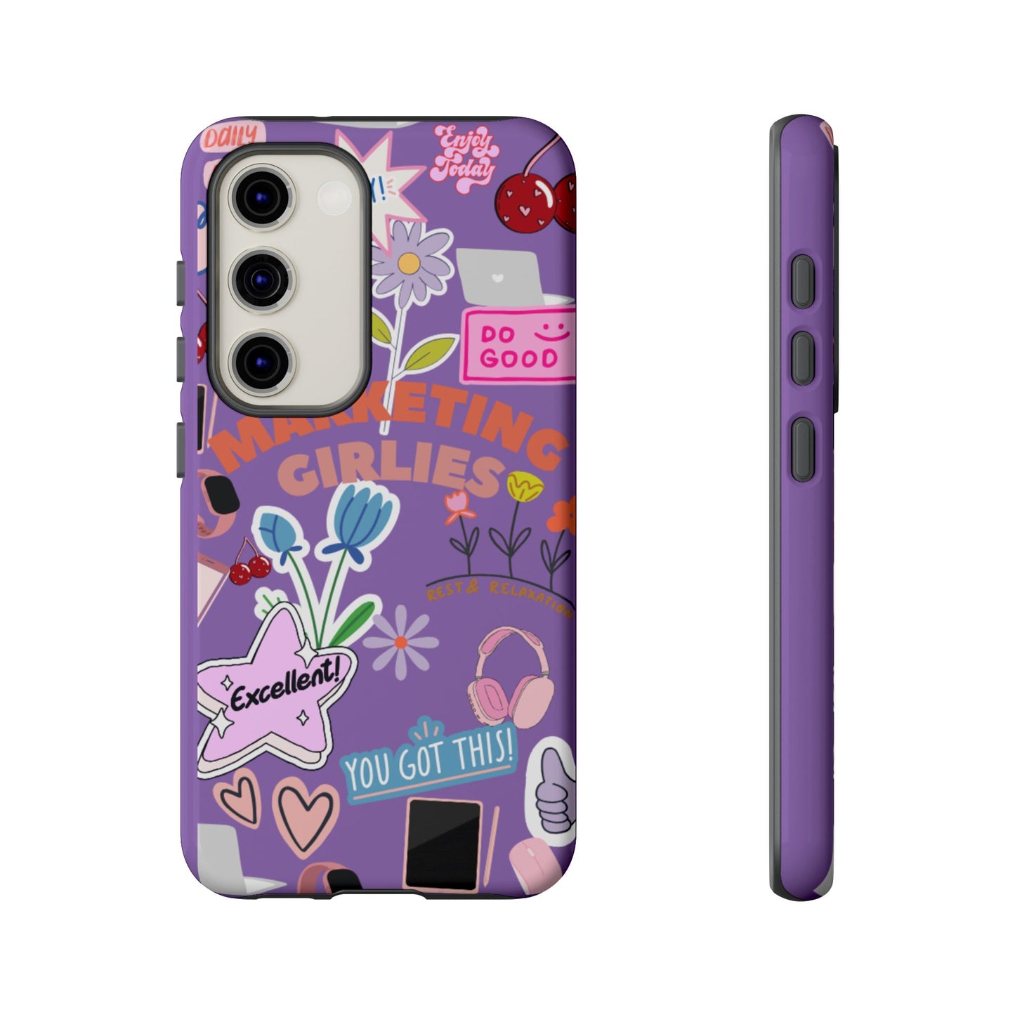 Marketing Girlies Sticker Phone Case