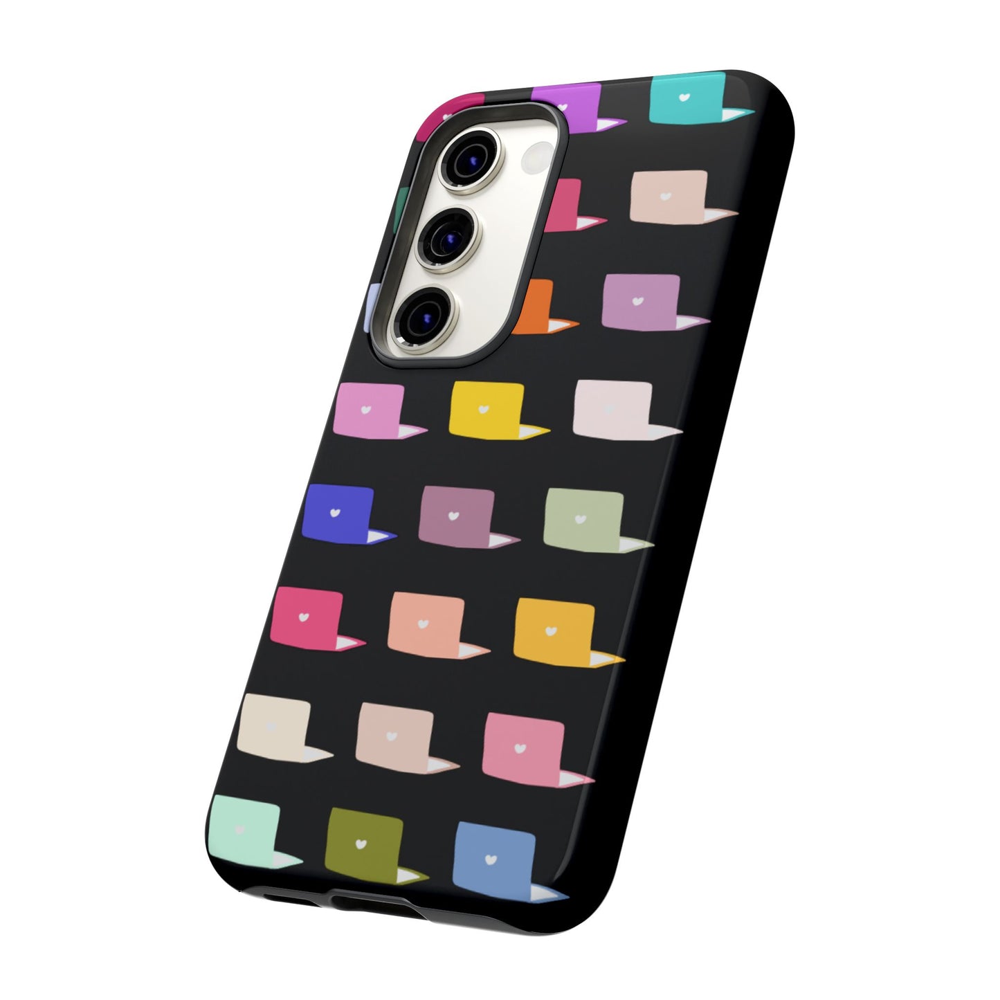 Colorful Laptop Icons Phone Case