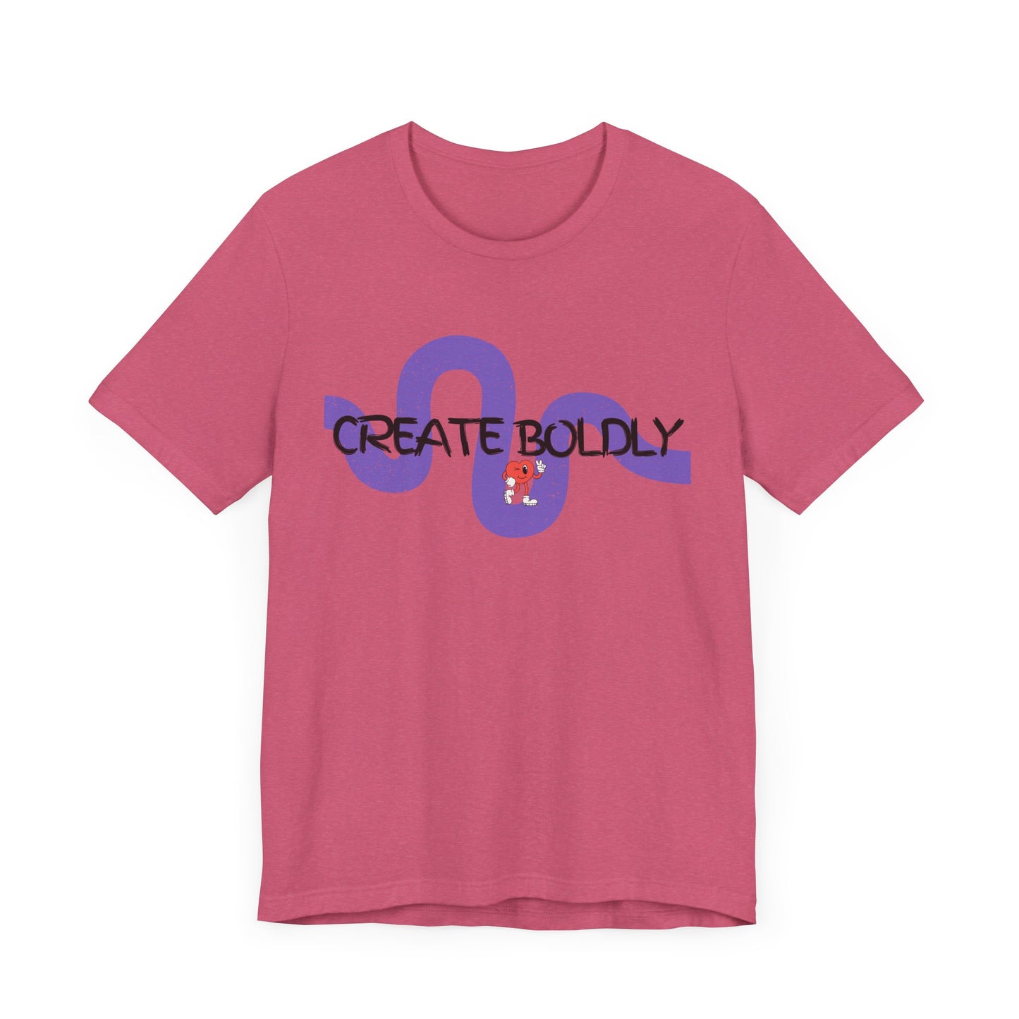 Create Boldly Unisex Jersey Short Sleeve Tee