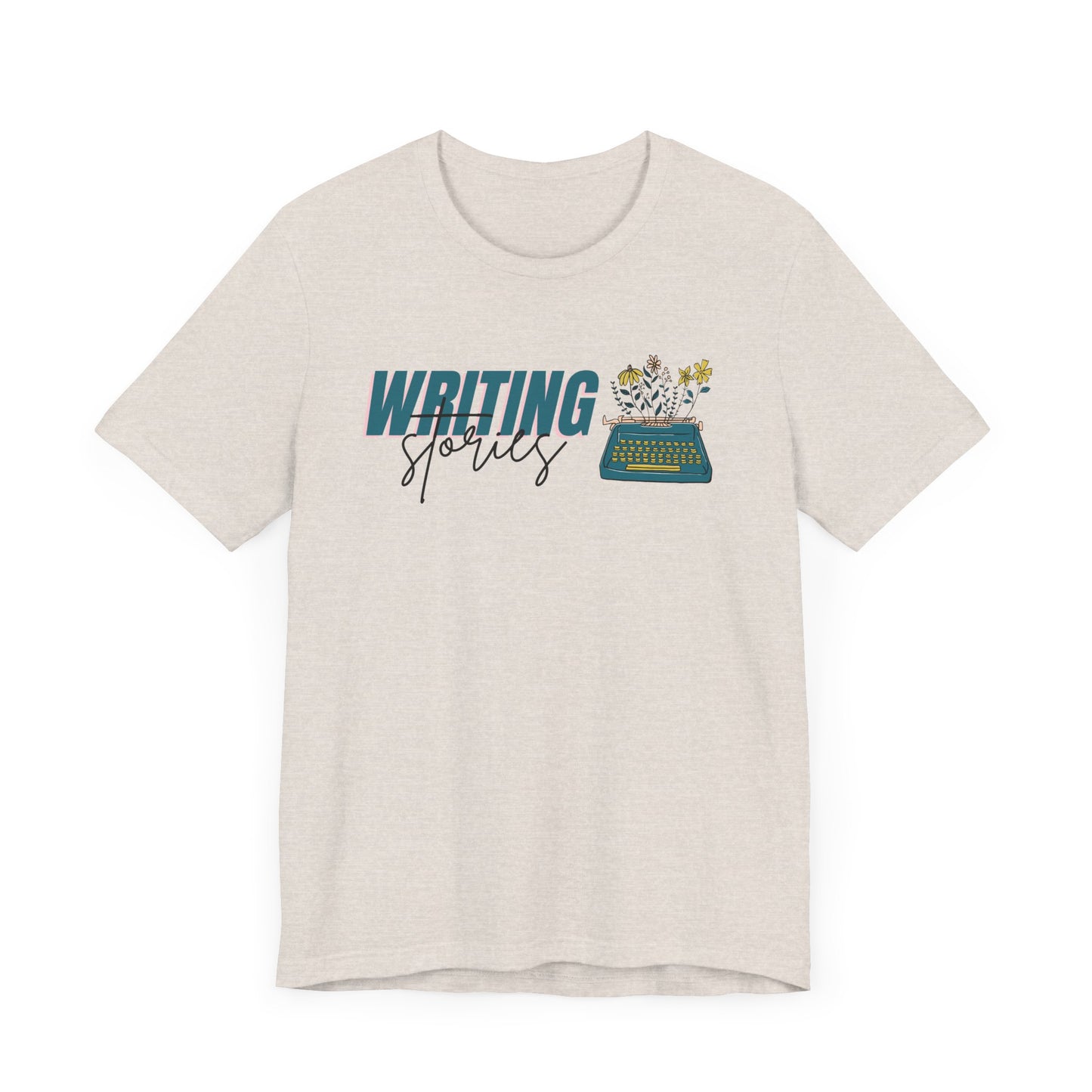 Writing Stories Unisex Jersey Short Sleeve Tee