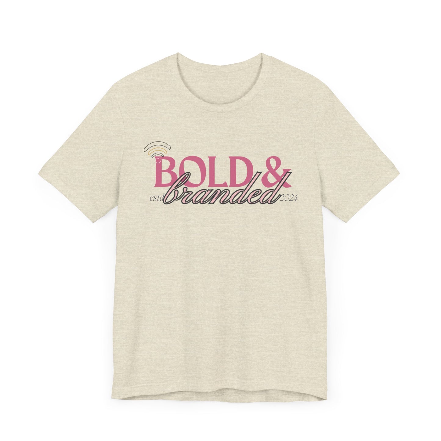 Bold & Branded Unisex Jersey Short Sleeve Tee