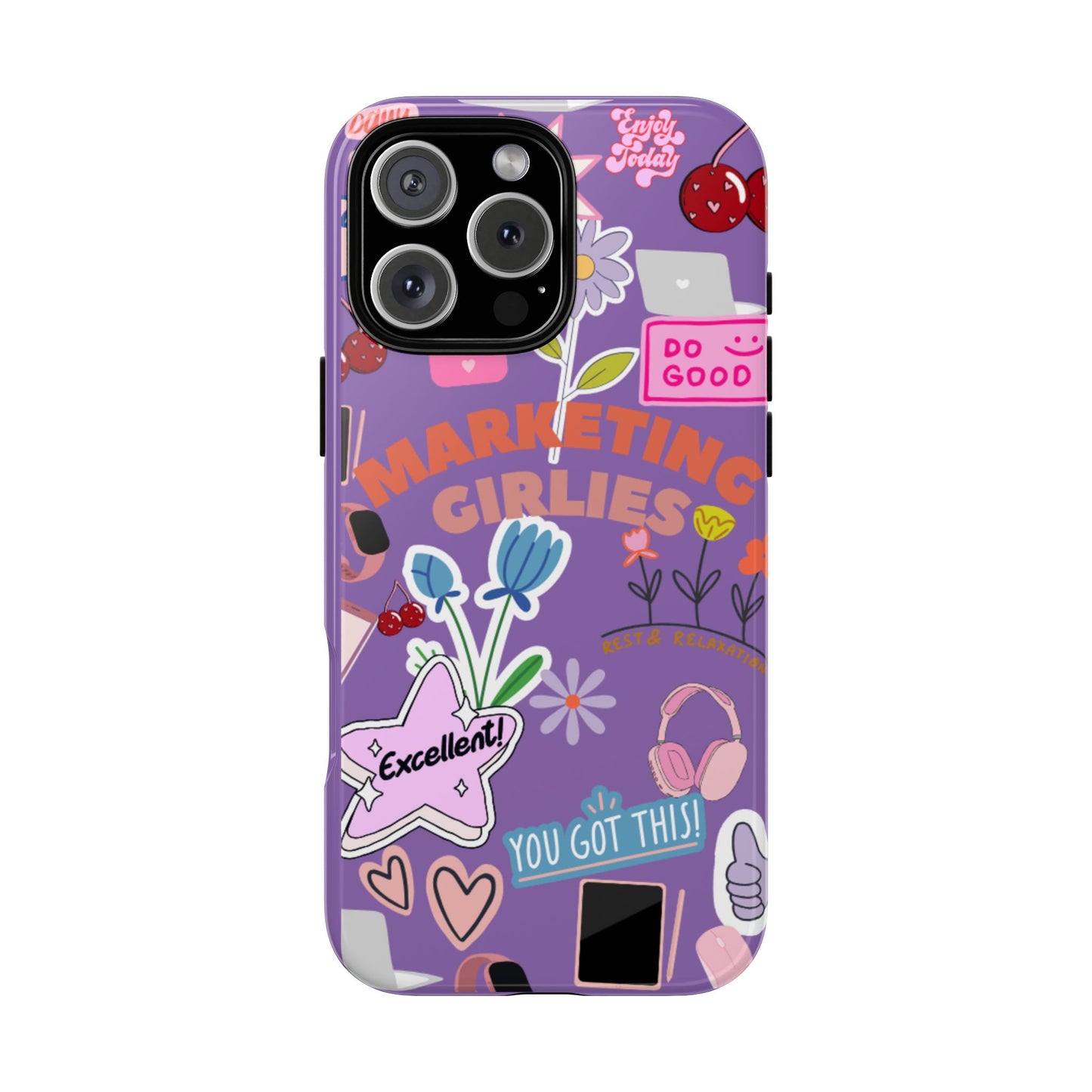 Marketing Girlies Sticker Phone Case