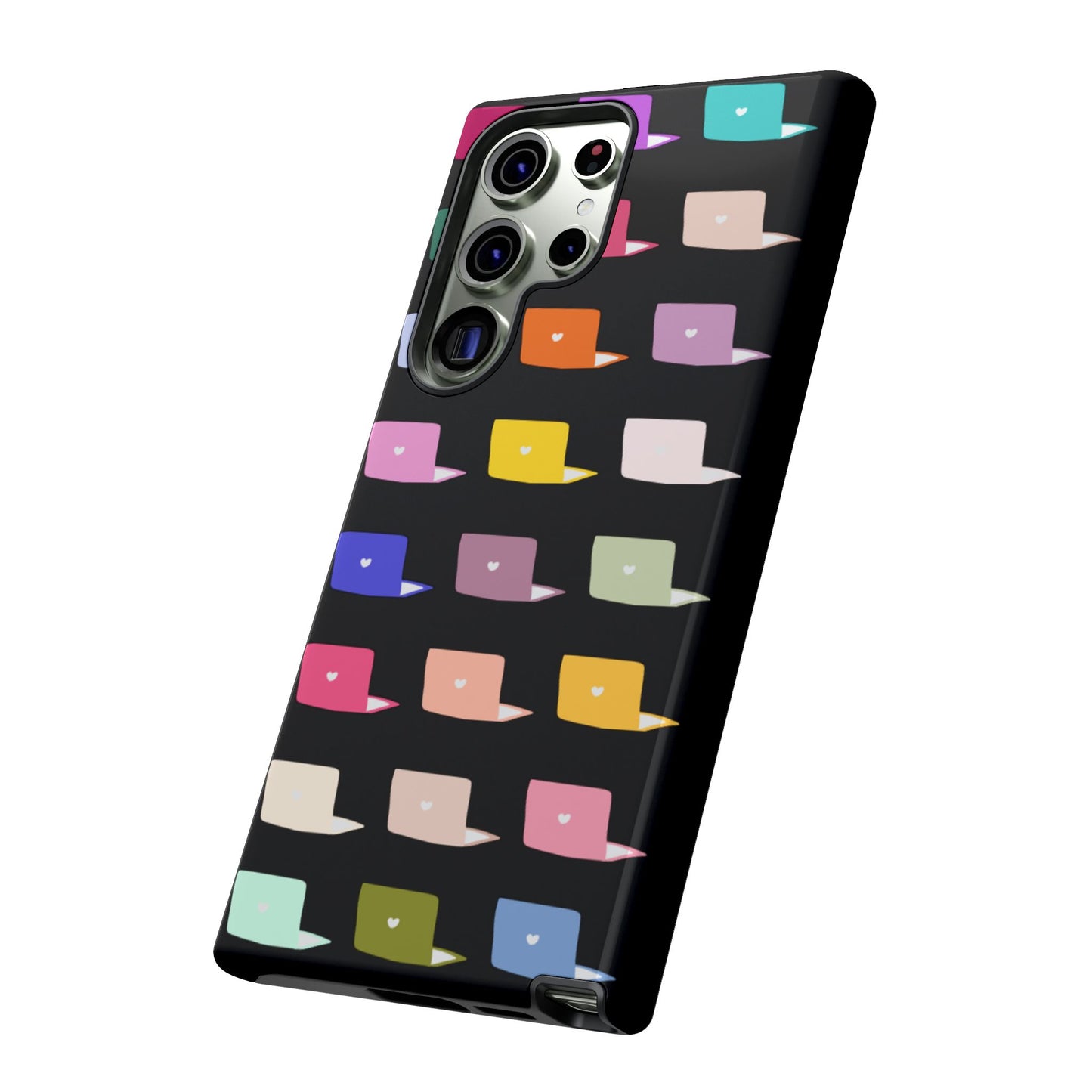 Colorful Laptop Icons Phone Case