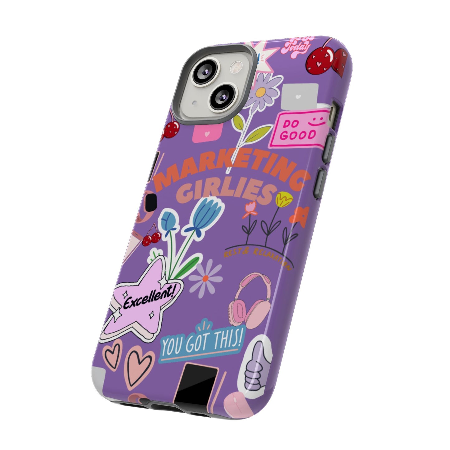 Marketing Girlies Sticker Phone Case