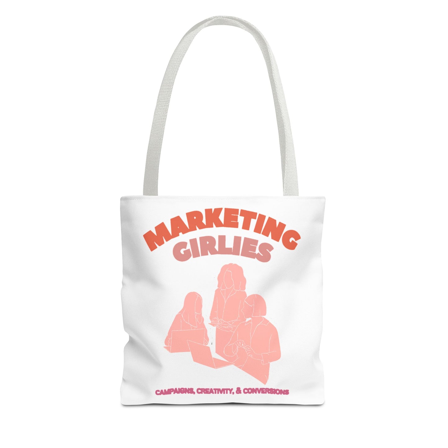 Marketing Girlies Tote Bag (AOP)