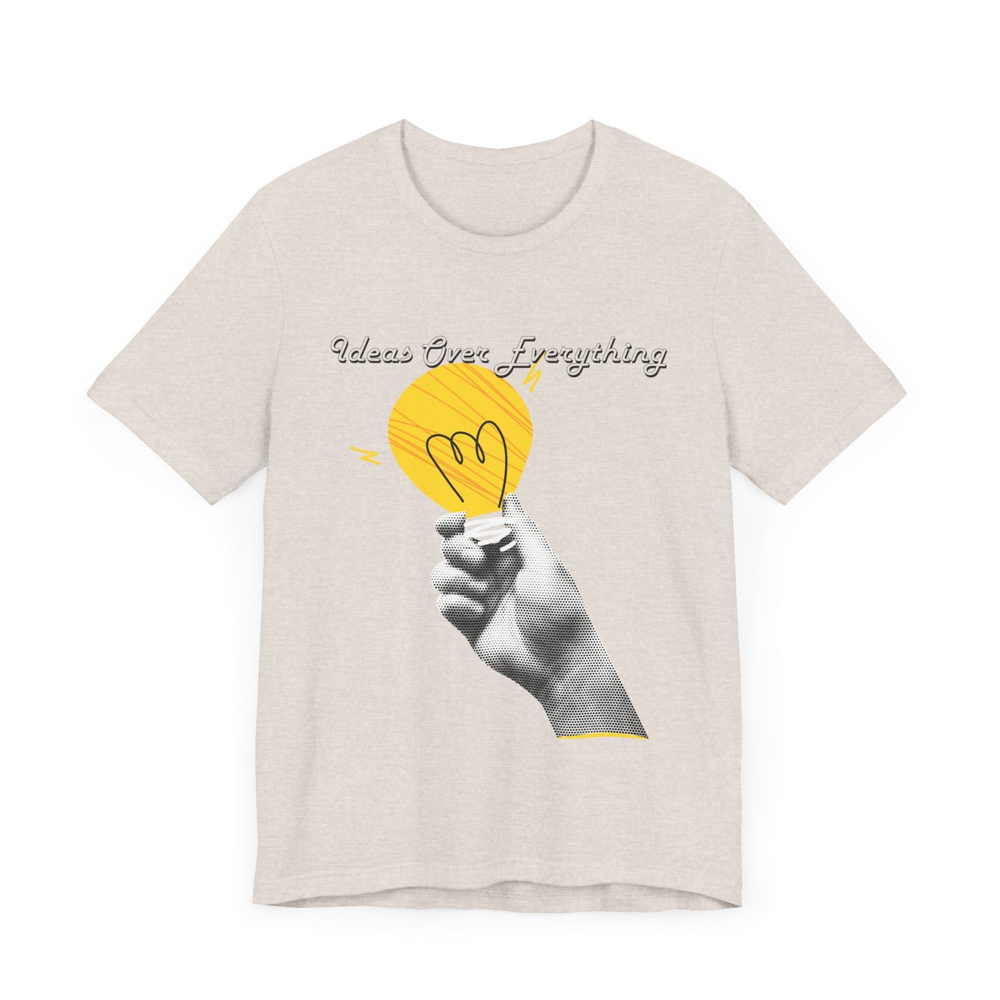 Ideas Over Everything Unisex Jersey Short Sleeve Tee