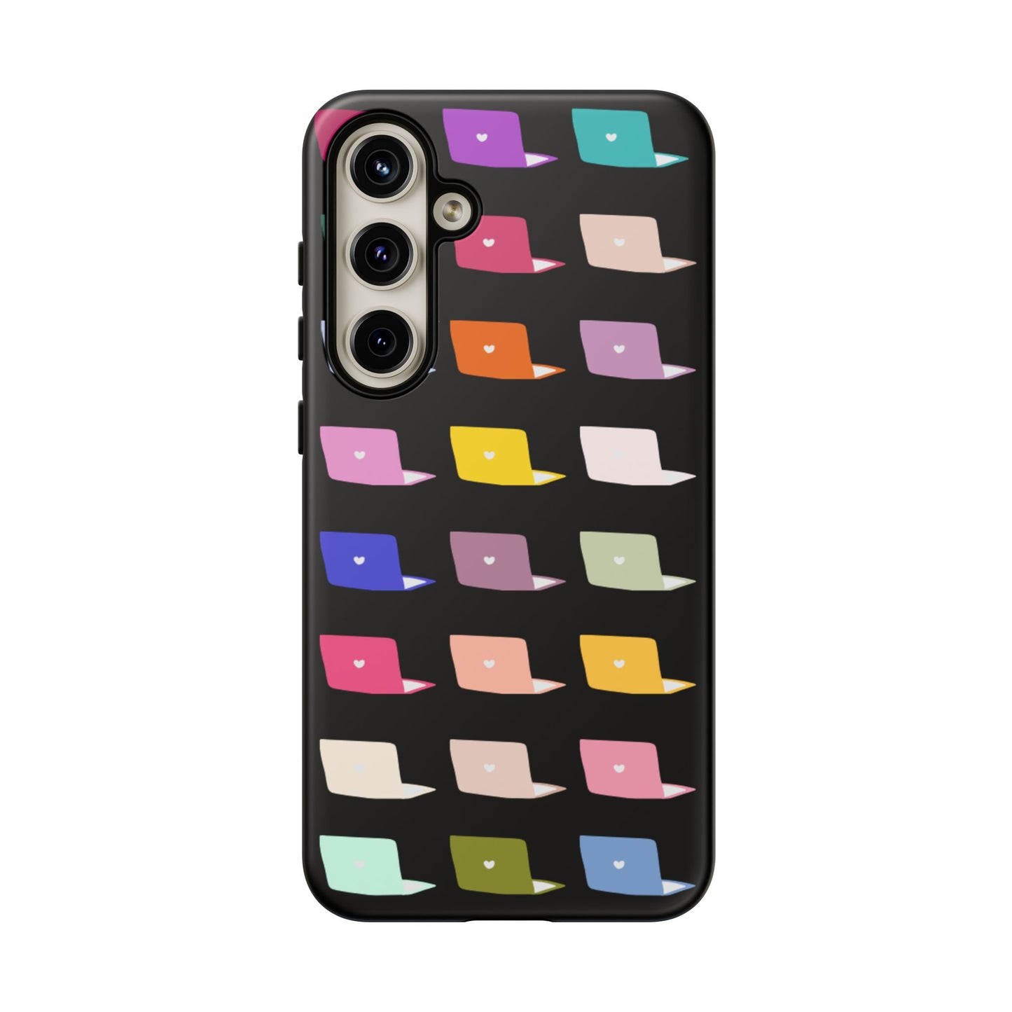 Colorful Laptop Icons Phone Case