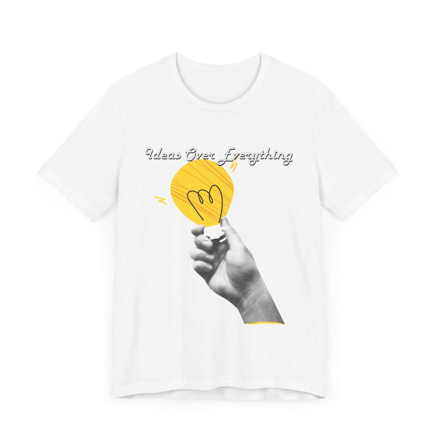 Ideas Over Everything Unisex Jersey Short Sleeve Tee