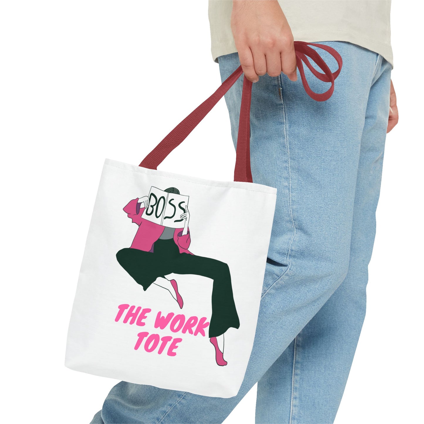 The Work Tote Tote Bag (AOP)