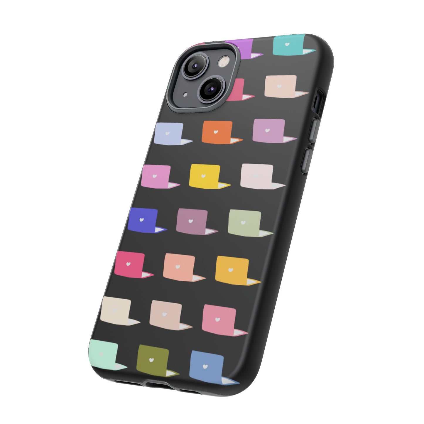 Colorful Laptop Icons Phone Case