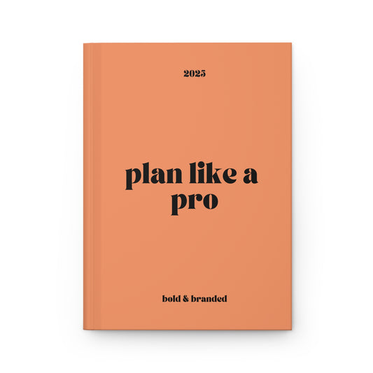 Plan Like a Pro Hardcover Journal Matte