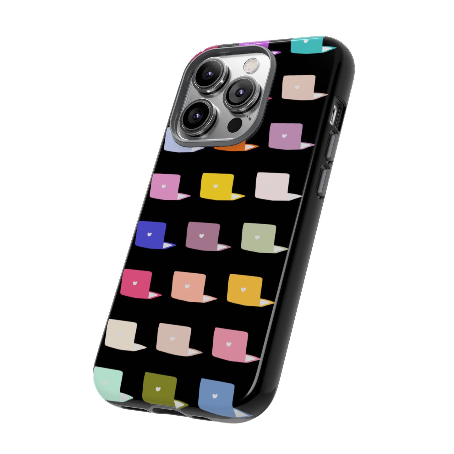 Colorful Laptop Icons Phone Case