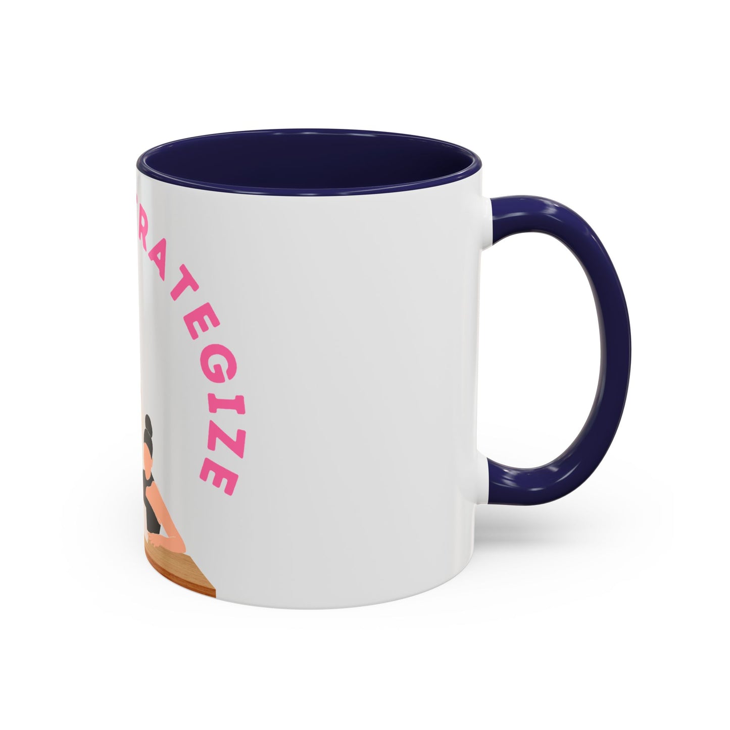 Sip and Strategize Coffee Mug Diverse (11, 15oz)