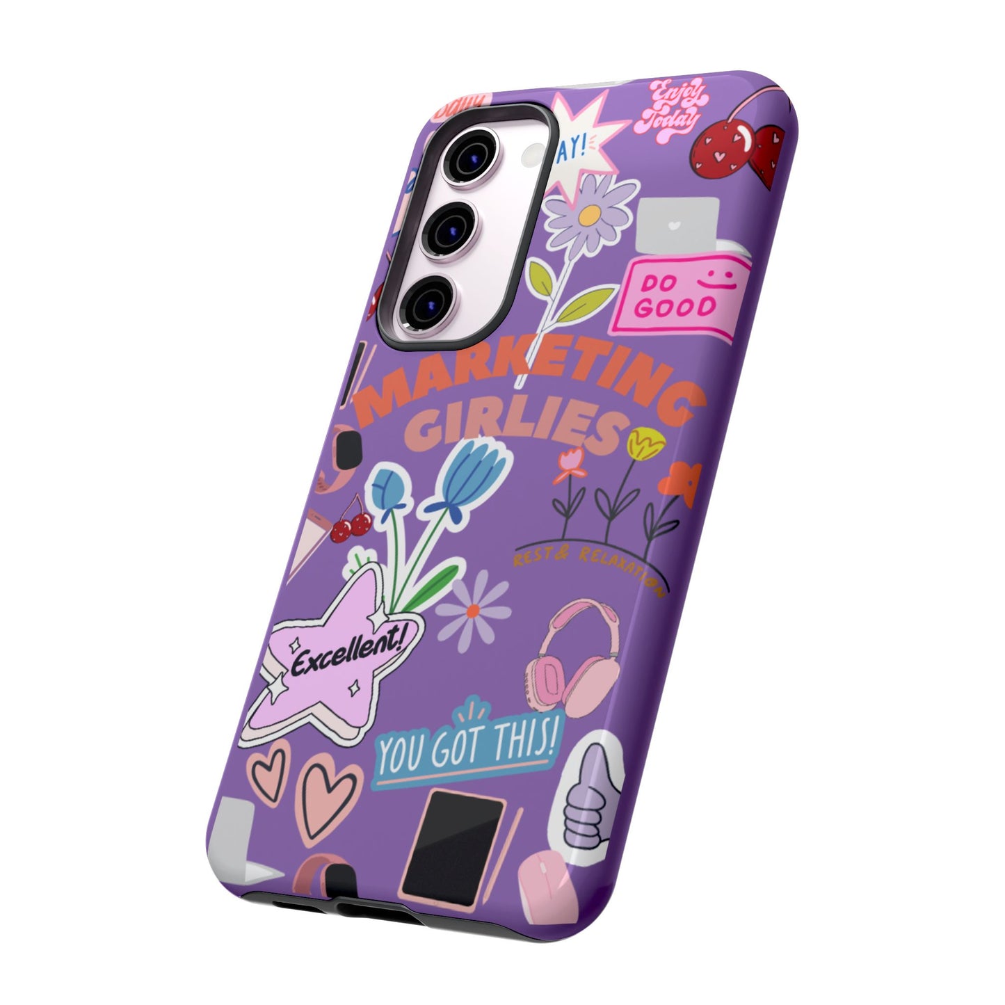 Marketing Girlies Sticker Phone Case